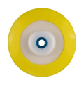 6 INCH YELLOW HOOK AND LOOP BACKING PLATE
