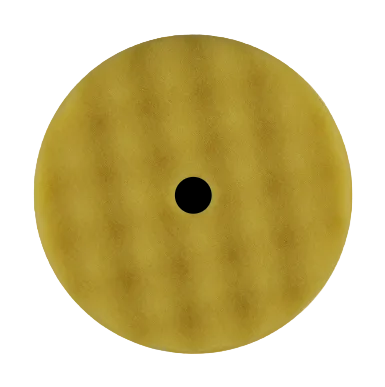 8 INCH YELLOW WAFFLE PAD