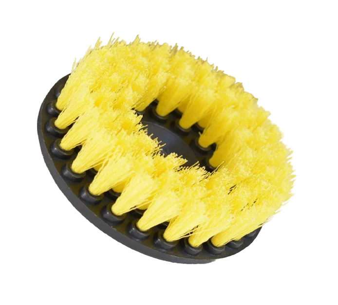YELLOW CARPET DRILL BRUSH